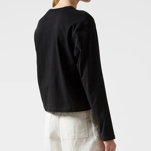 Brand New- ATM Anthony Thomas Melillo Classic Long Sleeve Boy Tee in Black 🖤 - Picture 2 of 10